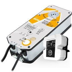 Электропривод BVM BLF230-15-T для противопожарных клапанов с термодатчиком