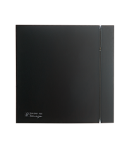 Вытяжной вентилятор Soler & Palau SILENT-100 CZ MATT BLACK DESIGN-4C 8 Вт