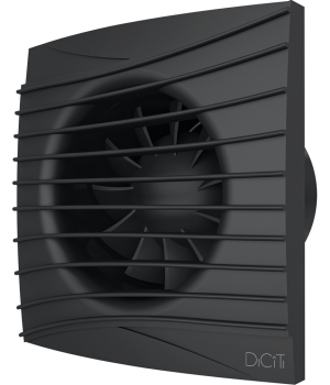 Бытовой вентилятор осевой DiCiTi SILENT 4C Matt Black 100
