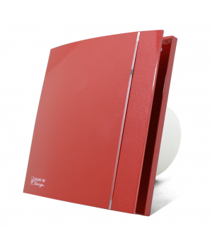 Вытяжной вентилятор Soler & Palau SILENT-100 CRZ RED DESIGN-4C 8 Вт
