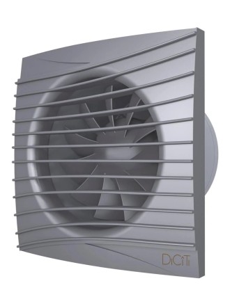 Бытовой вентилятор осевой DICITI SILENT 5C D125мм Dark gray metal