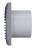 Бытовой вентилятор осевой DICITI SILENT 5C D125мм Dark gray metal