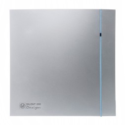 Вентилятор вытяжной Soler Palau SILENT-200 CHZ SILVER DESIGN 3C