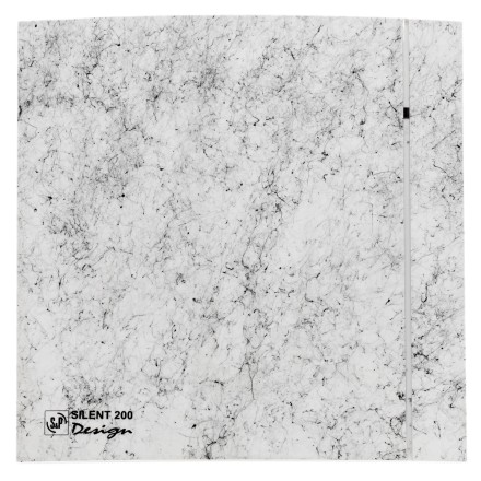 Вентилятор вытяжной Soler Palau SILENT-200 CZ MARBLE WHITE DESIGN 4C