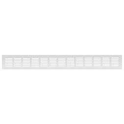 Вентиляционная решетка Благовест 60x500 серебро