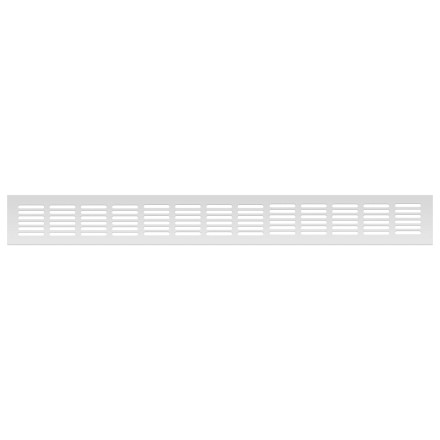 Вентиляционная решетка Благовест 60x500 серебро