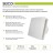 Накладной вентилятор Seicoi HXYT04-01 White