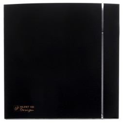 Вентилятор вытяжной Soler Palau SILENT-100 CRZ BLACK DESIGN 4C