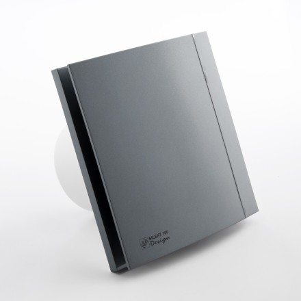 Вентилятор вытяжной Soler Palau SILENT-100 CRZ GREY DESIGN 4C