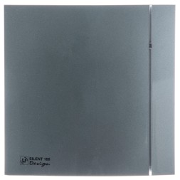 Вентилятор вытяжной Soler Palau SILENT-100 CRZ GREY DESIGN 4C