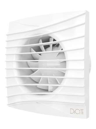 Бытовой вентилятор осевой DICITI SILENT 6C-03 D150мм White
