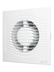 Бытовой вентилятор осевой DICITI SLIM 4C D100мм White