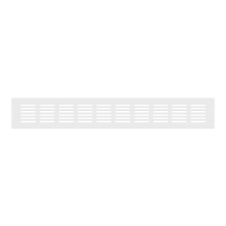 Вентиляционная решетка Благовест 60x400 белая
