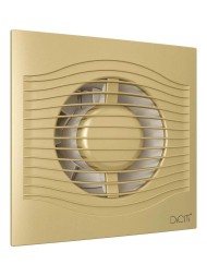 Бытовой вентилятор осевой DICITI SLIM 4C D100мм Champagne