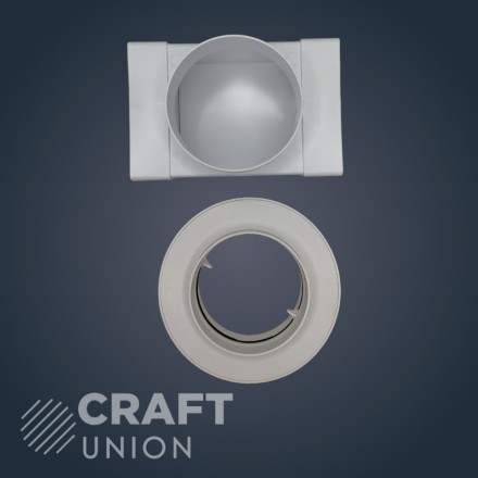Клапан вентиляционный Craft Union Diaphragm Iris Pipe D100