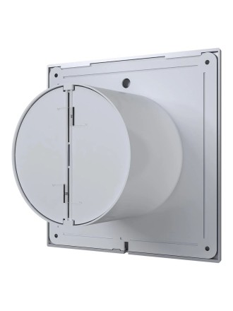Бытовой вентилятор осевой DICITI SLIM 4C D100мм Gray metal