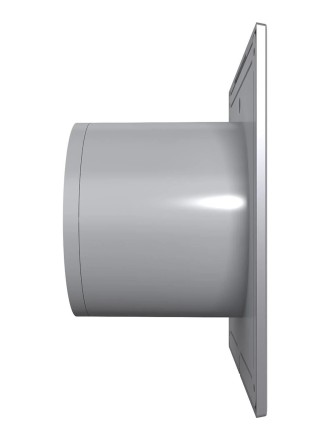 Бытовой вентилятор осевой DICITI SLIM 4C D100мм Gray metal