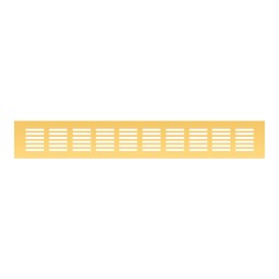 Вентиляционная решетка Благовест 60x400 золото