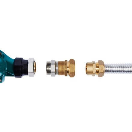 Смесительный узел с гибкими подводками Shuft MST 25-60-6.3-C24-F