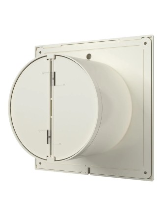 Бытовой вентилятор осевой DICITI SLIM 4C D100мм Ivory