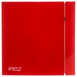 Вентилятор вытяжной Soler Palau SILENT-100 CRZ RED DESIGN 4C