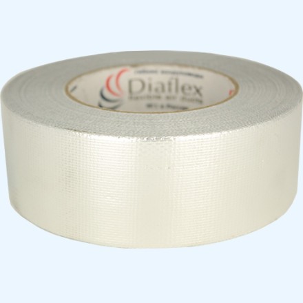 Скотч алюминиевый армированный Diaflex ALU-SH 50мм 50 м