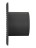 Бытовой вентилятор осевой DICITI SLIM 4C D100мм Matt Black