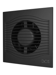Бытовой вентилятор осевой DICITI SLIM 4C D100мм Matt Black