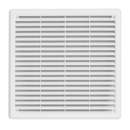 Решетка вентиляционная пластиковая Haco VM 150x150 Белый