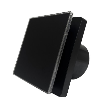 Накладной вентилятор Seicoi SNAD04-01 Black glass