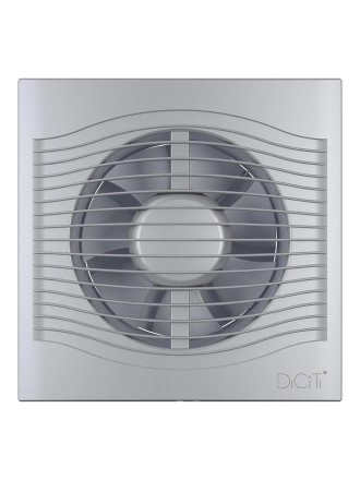 Бытовой вентилятор осевой DICITI SLIM 5C D125мм Gray metal