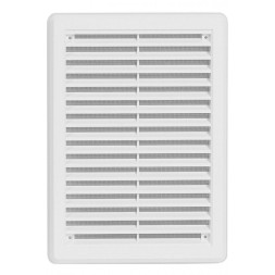 Решетка вентиляционная пластиковая  Haco VM 200x300 Белый