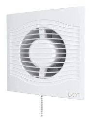 Бытовой вентилятор осевой DICITI SLIM 5C-02 D125мм White