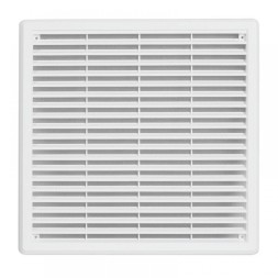Решетка вентиляционная пластиковая  Haco VM 250x250 Белый
