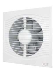 Бытовой вентилятор осевой DICITI SLIM 6C D150мм White