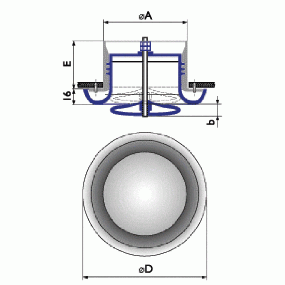 Диффузор пластиковый универсальный Арктос ДПУ-200М - купить в Москве ...