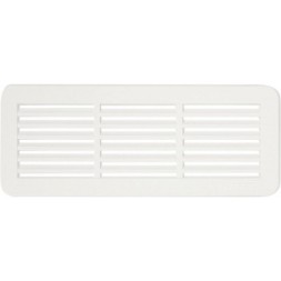 Решетка вентиляционная пластиковая Haco VM 150x60 Белый