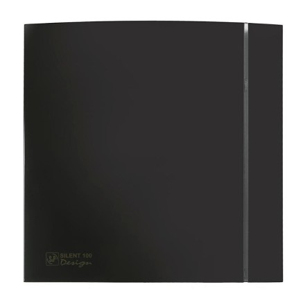 Вентилятор вытяжной Soler Palau SILENT-100 CHZ BLACK DESIGN 4C