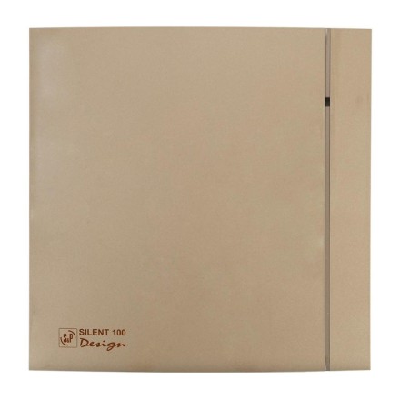 Вентилятор вытяжной Soler Palau SILENT-100 CHZ CHAMPAGNE DESIGN 4C