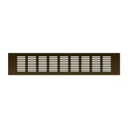 Вентиляционная решетка Благовест 80x400 бронза