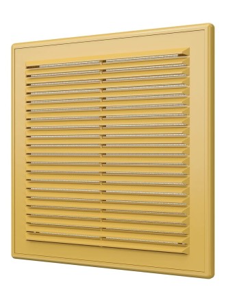 Решетка вентиляционная пластиковая Era 2525Р 250х250 Бежевый