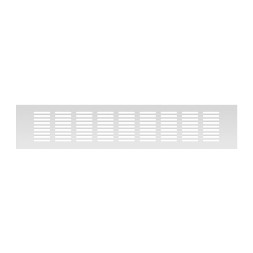 Вентиляционная решетка Благовест 80x400 серебро