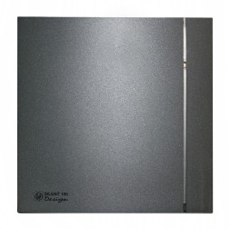 Вентилятор вытяжной Soler Palau SILENT-100 CHZ GREY DESIGN 4C