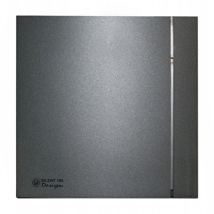Вентилятор вытяжной Soler Palau SILENT-100 CHZ GREY DESIGN 4C