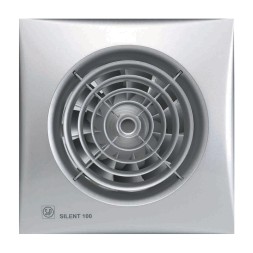 Накладной вентилятор Soler &amp; Palau SILENT-100 CHZ SILVER