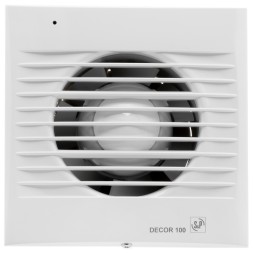 Вентилятор вытяжной Soler Palau DECOR-100C white 13Вт