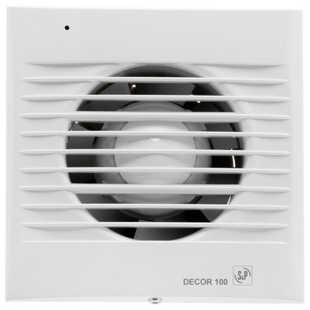 Вентилятор вытяжной Soler Palau DECOR-100C white 13Вт