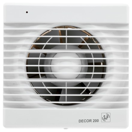 Вентилятор вытяжной Soler Palau DECOR-200C