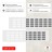 Вентиляционная решетка Благовест 100x400 белая (2шт.)