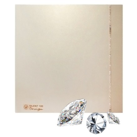 Вентилятор вытяжной Soler Palau SILENT-100 CZ IVORY DESIGN SWAROVSKI